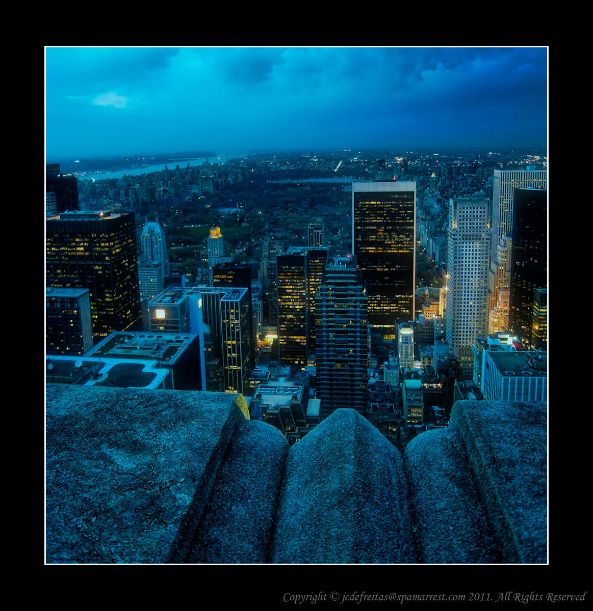 2011 - New York City - Top of Rockefeller Plaza
