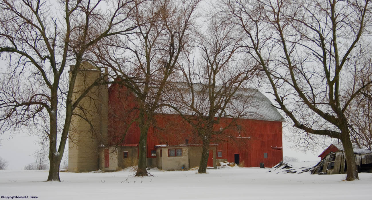 Barn in the Snow