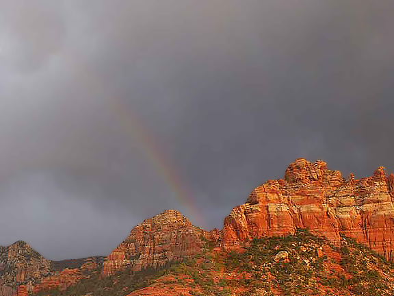 Stormy Clouds Over Arizona