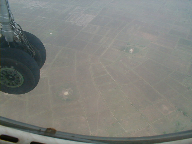 View from aircraft, Siem Riep to Phnom Penh
