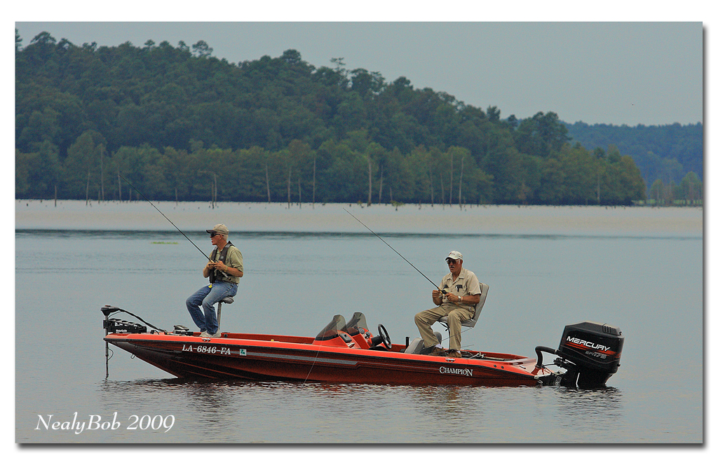 Fishing  On The Lake August 21