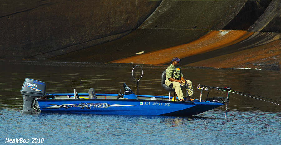 Fishing Behind The Spillway July 13