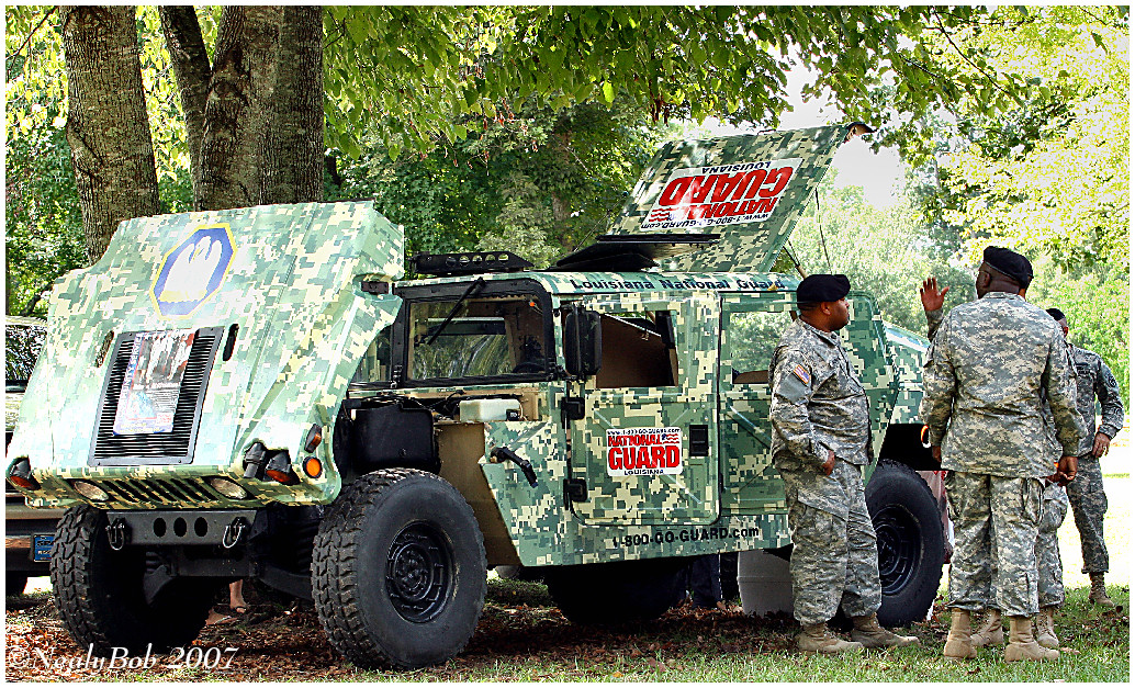 National Guard HumVee
