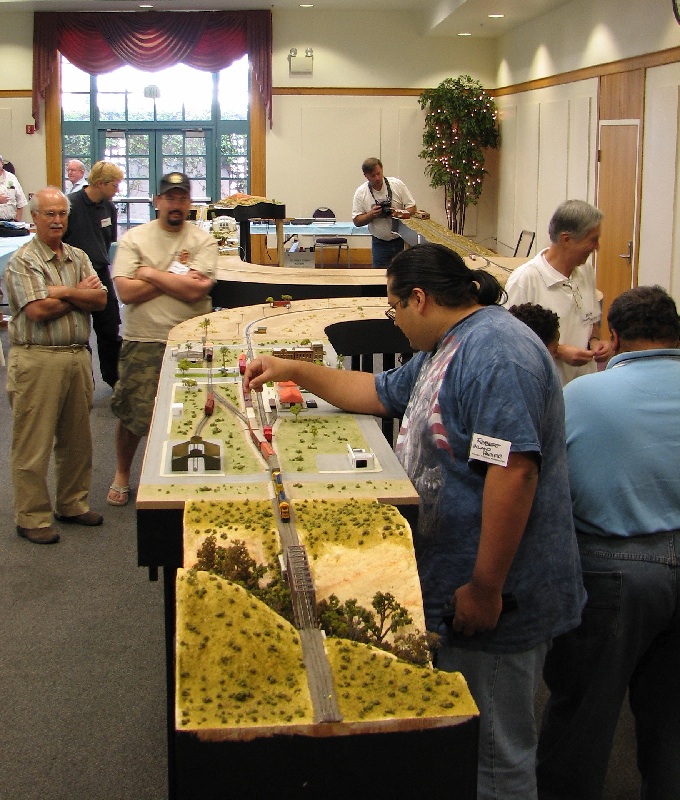 N-scale layout