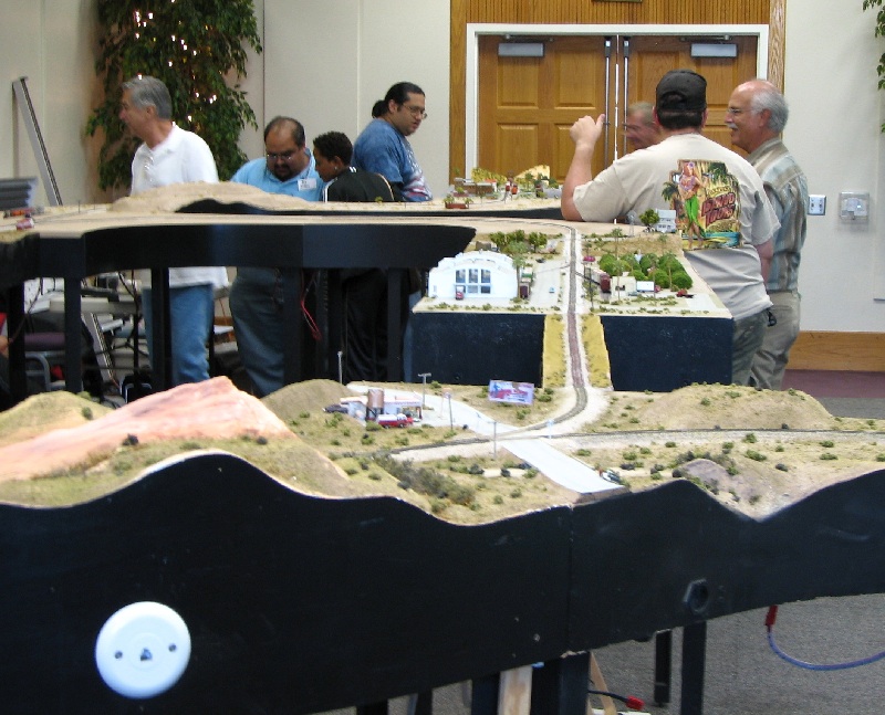 N-scale layout