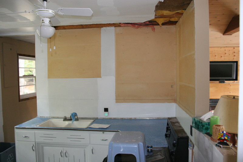 Kitchen demo - Fall 2006
