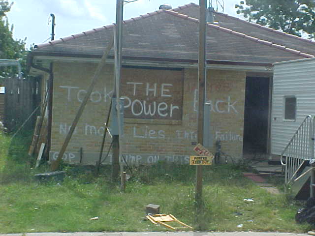 Waiting for demolition