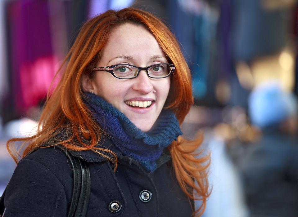 Red Hair Girl from Russia