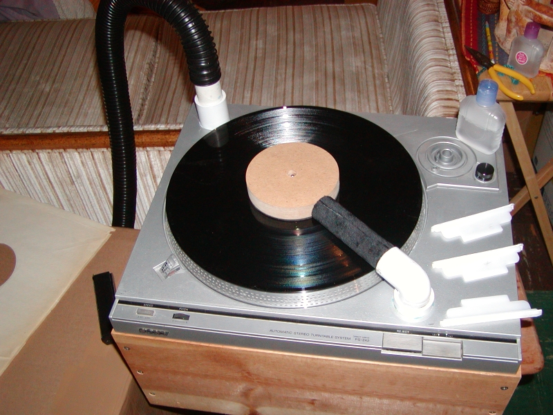 DIY Record Cleaning Machine