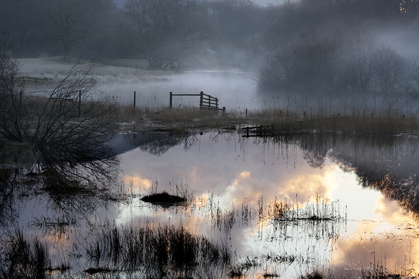 Dawn, River Brathay, Cumbria