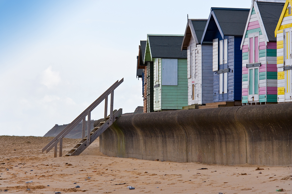 Beach huts