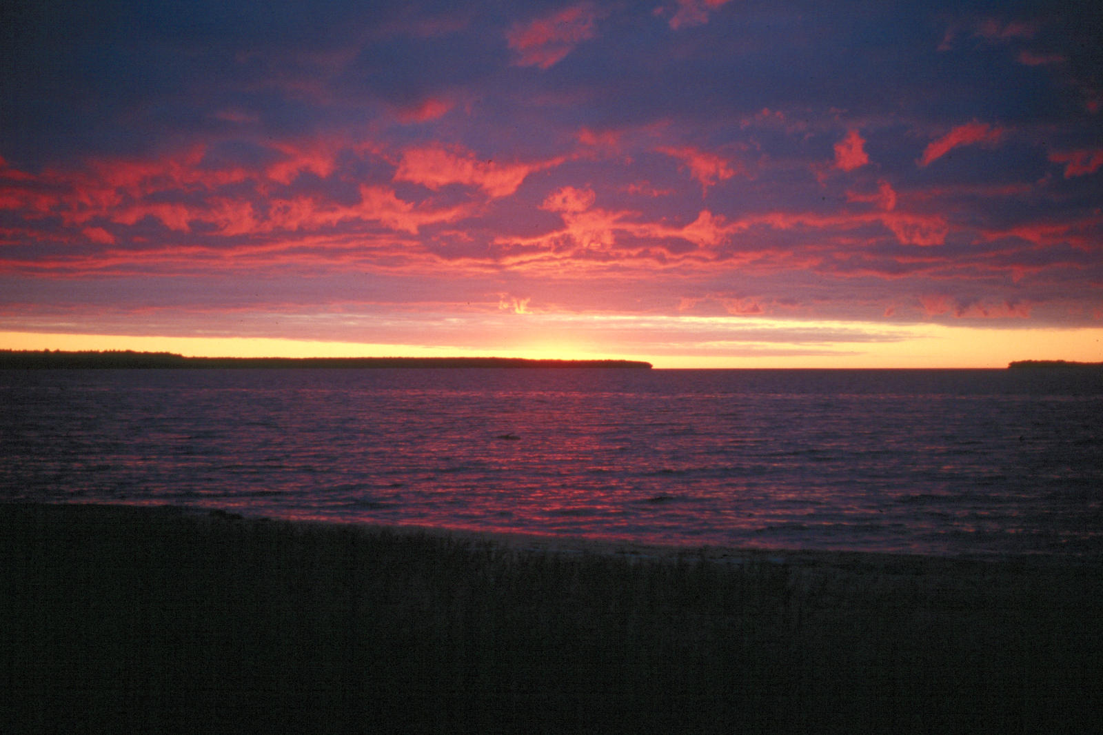 Evening Storm on Lake Superior