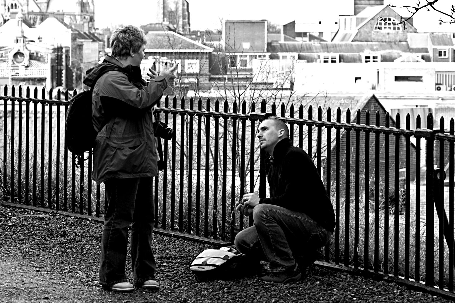 She has men on their knees... !! ;o)