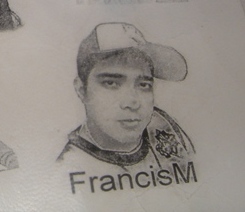 Francis M picture stamp