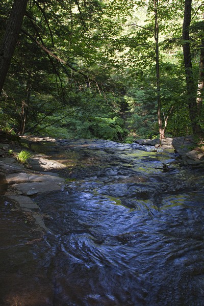 1.  The stream leading to Bridal Veil falls.