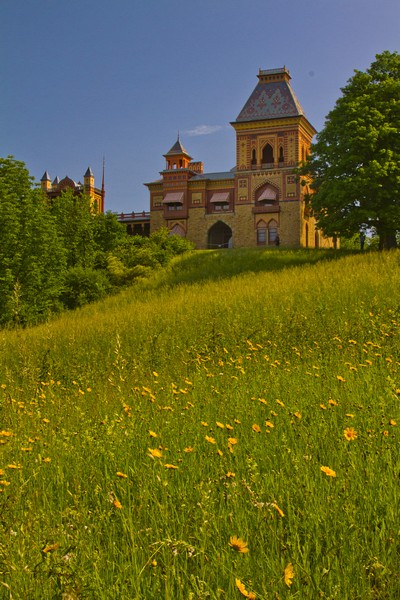 4.  The Frederick Church home above the Hudson, Olana.