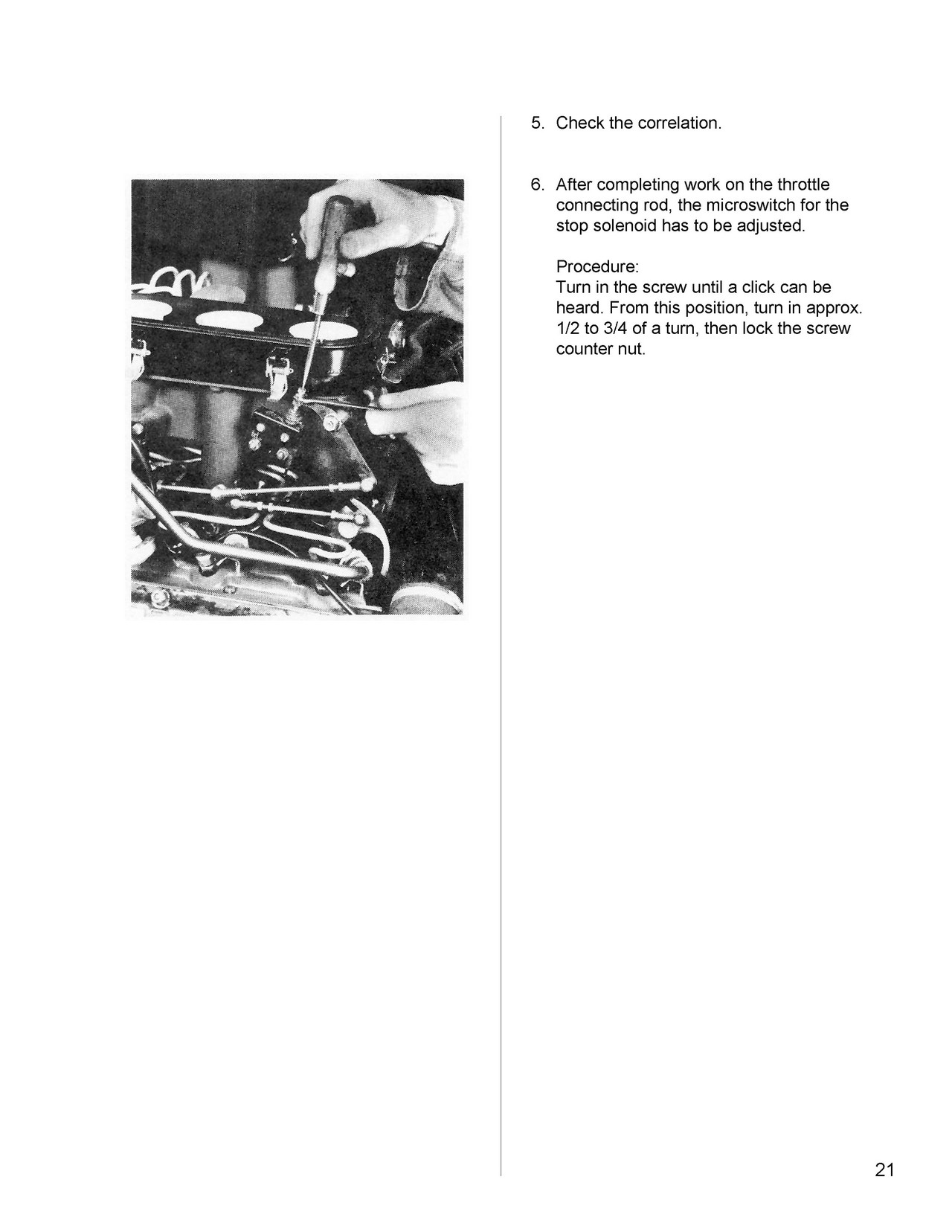 Porsche BOSCH MFI Manual - Check, Measure and Adjust - Page 21