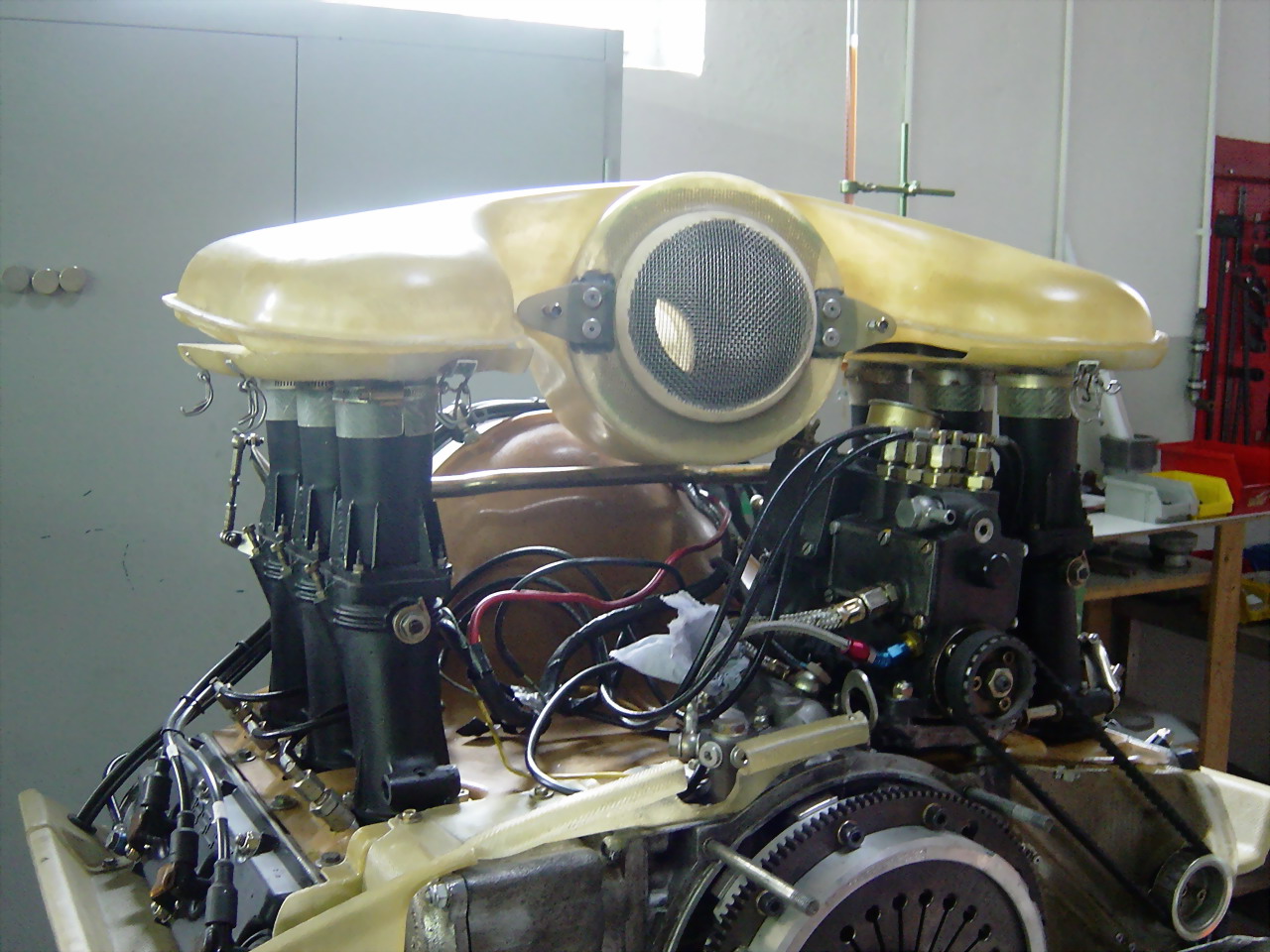 Air-Cleaner for High-Butterfly Induction - 2.8 RSR Engine