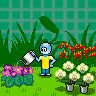 watering flowers smiley1.gif
