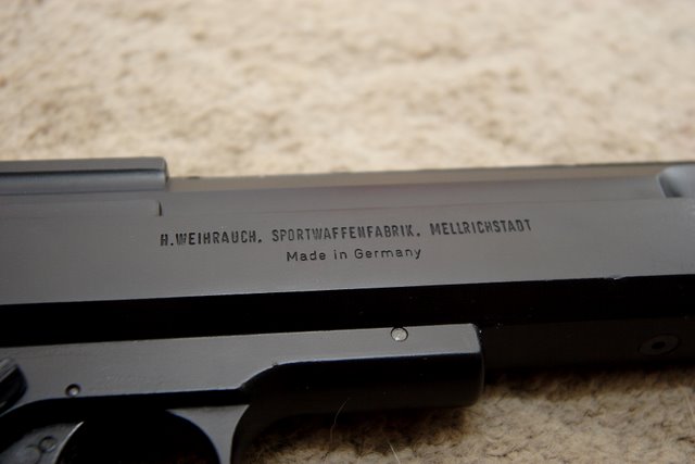 Weihrauch Hw45 Air Pistol