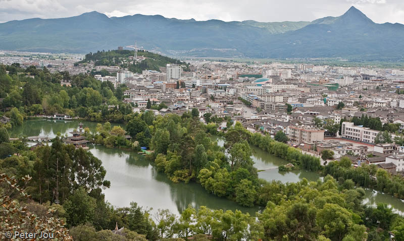 View of Lijiang: Black Dragon Pool