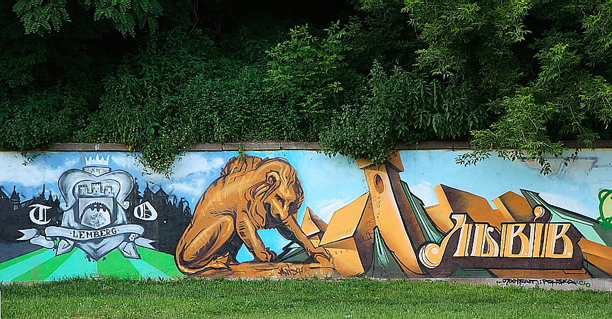 Lviv: graffiti