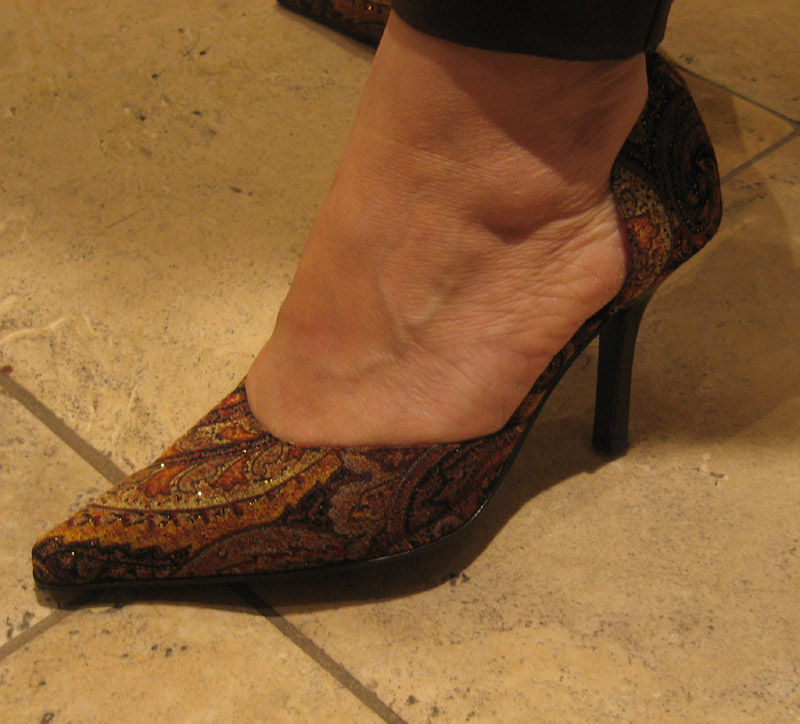 lauries tapestry shoes