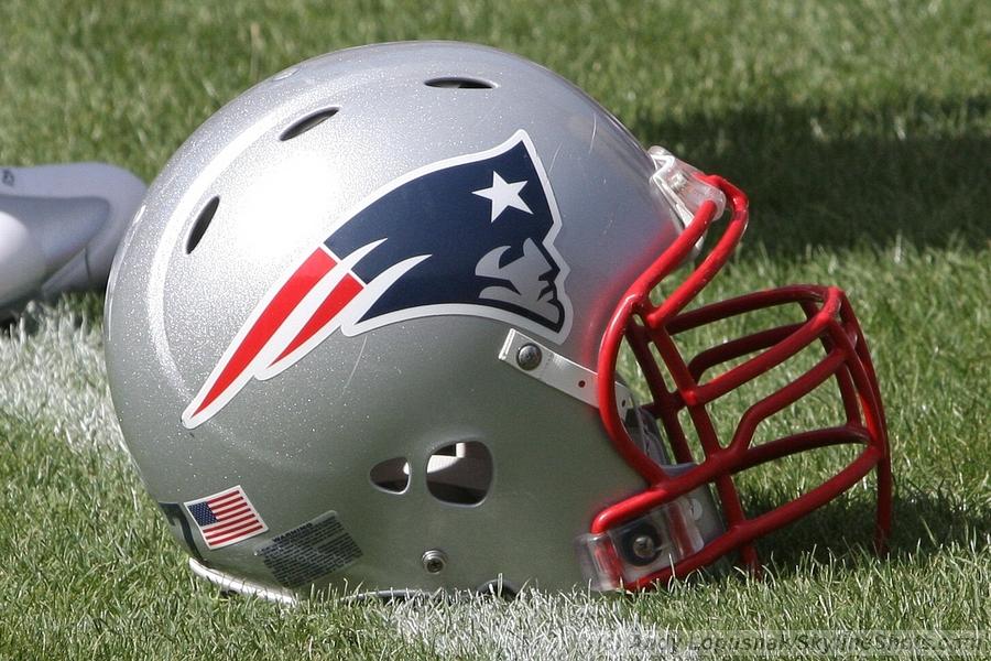 New England Patriots helmet