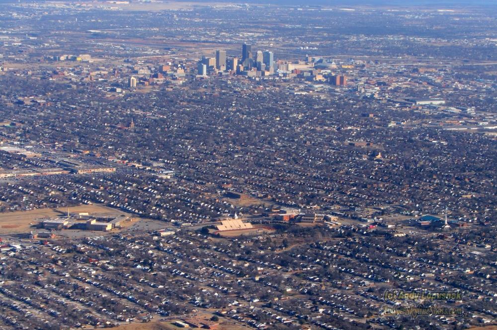Aerial of Oklahoma City