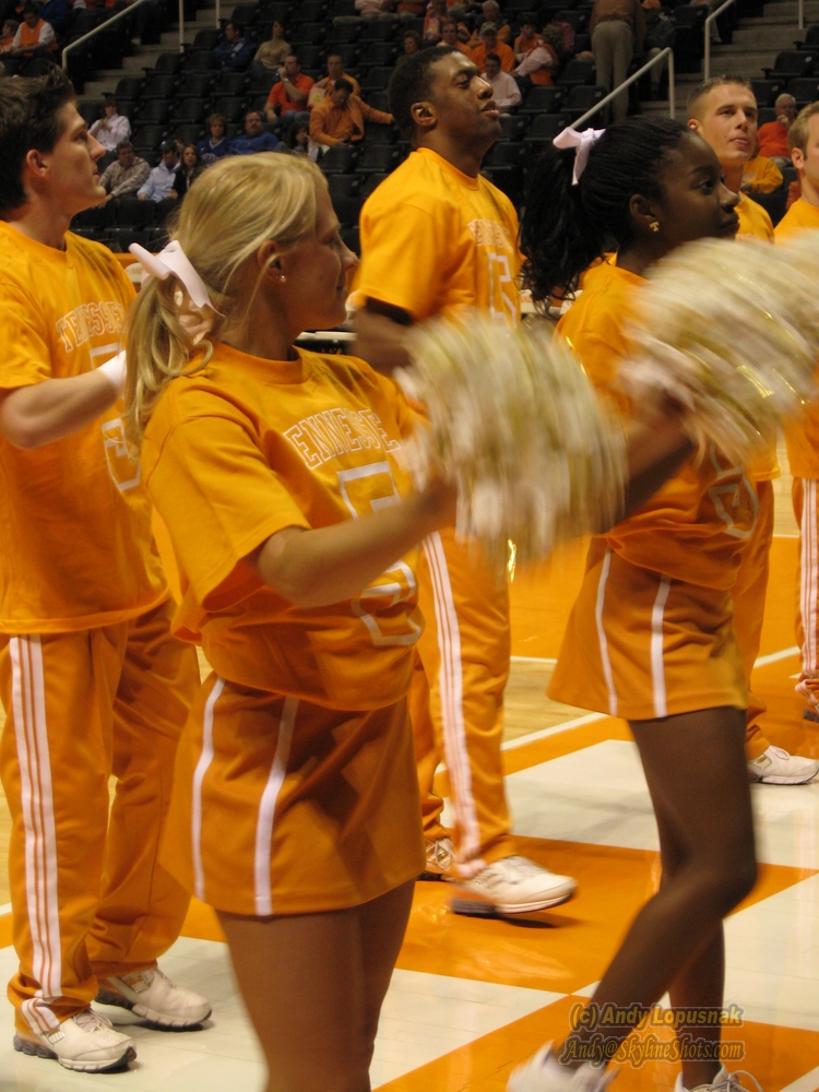 University of Tennessee cheerleaders