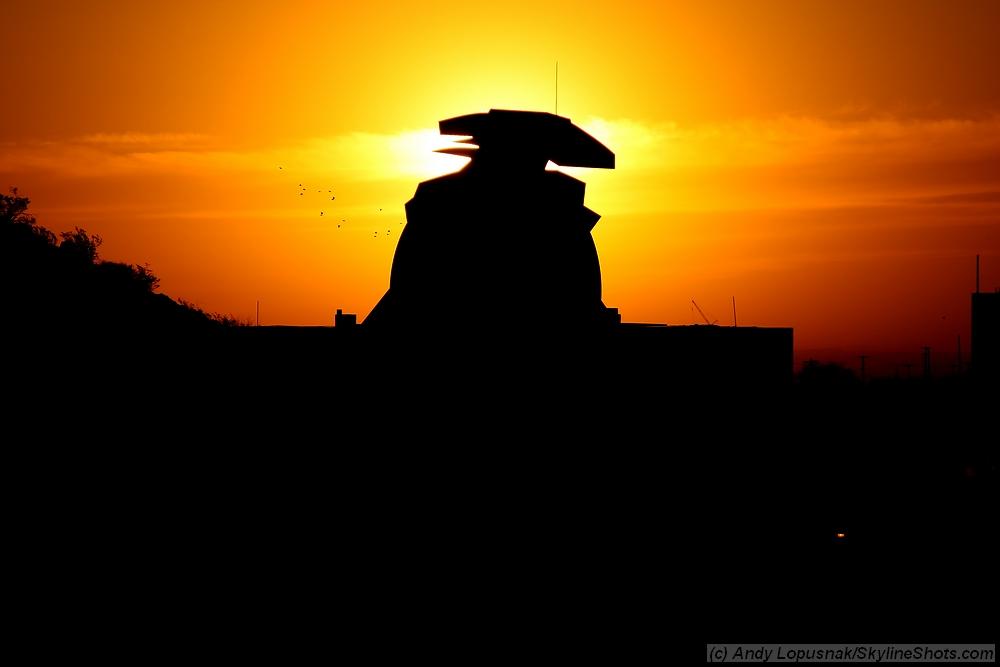 Sunrise at the 2008 Sun Bowl - El Paso, Texas