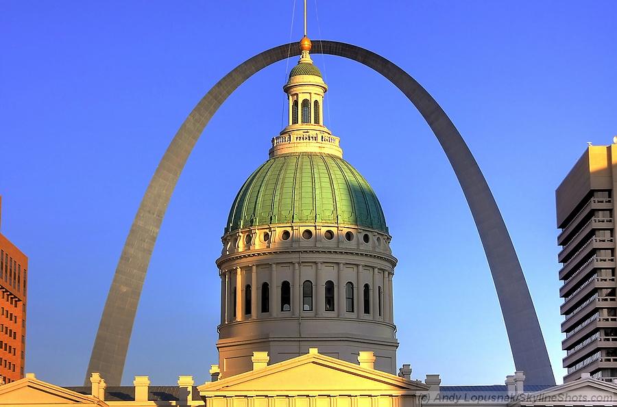 St. Louis Old Courthouse and Arch