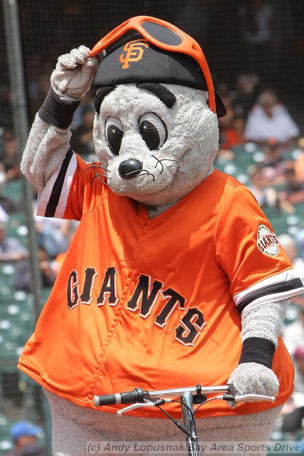 San Francisco Giants mascot Lou Seal