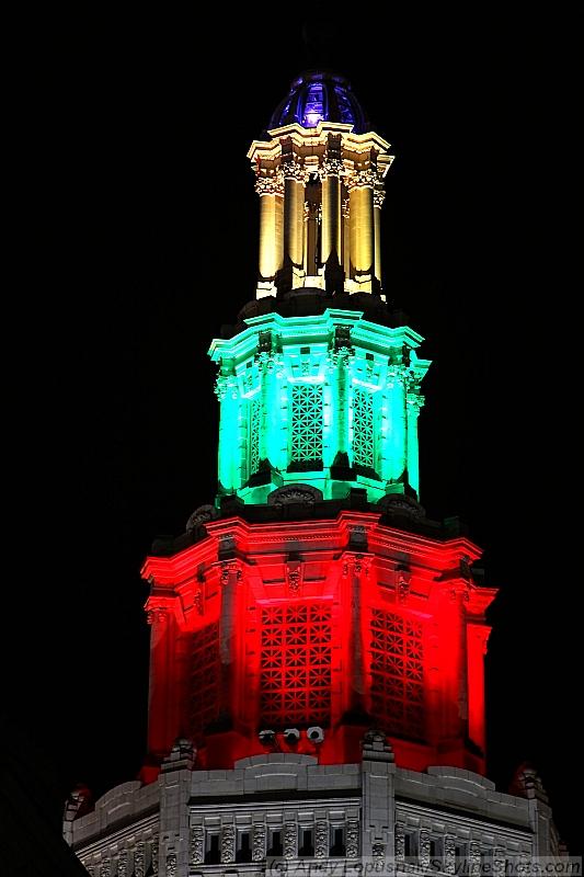 Electric Tower at Night