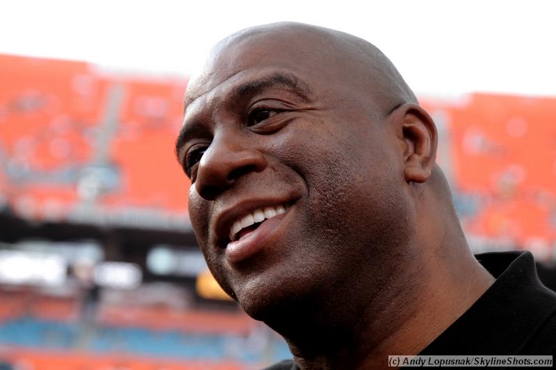NBA Hall of Famer Magic Johnson
