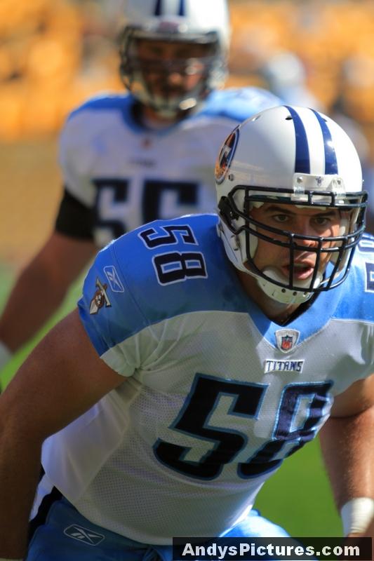 Tennessee Titans LB Ken Amato