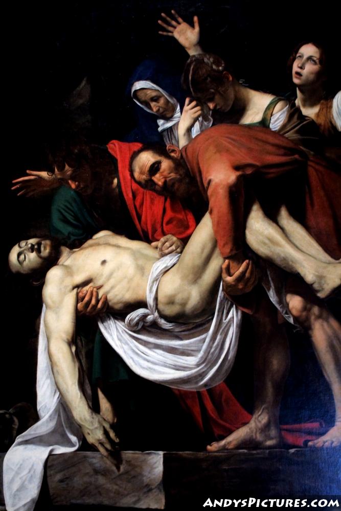 The Entombment of Christ (16021603) by Michelangelo Merisi da Caravaggio