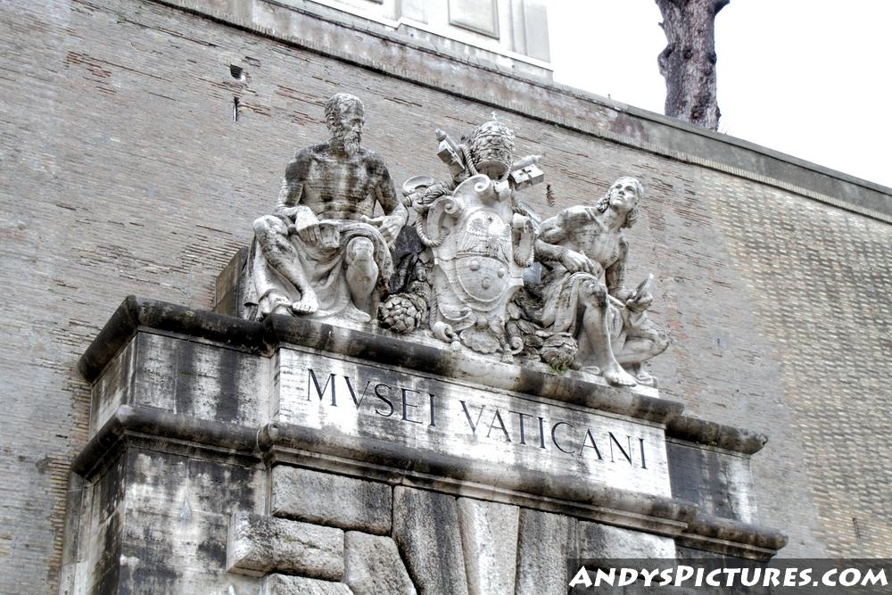 Entrance to the Vatican Museum