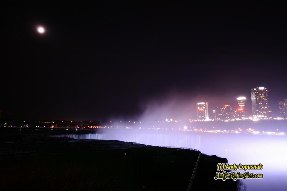 Niagara Falls at Night