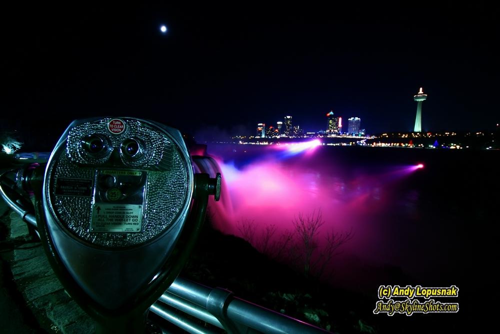 Niagara Falls at Night