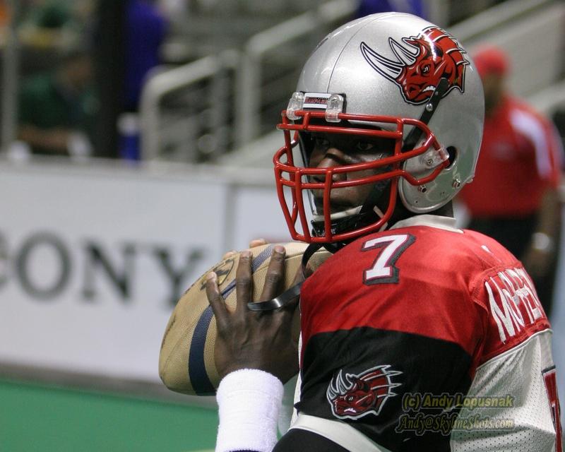 Grand Rapids Rampage QB Adrian McPherson