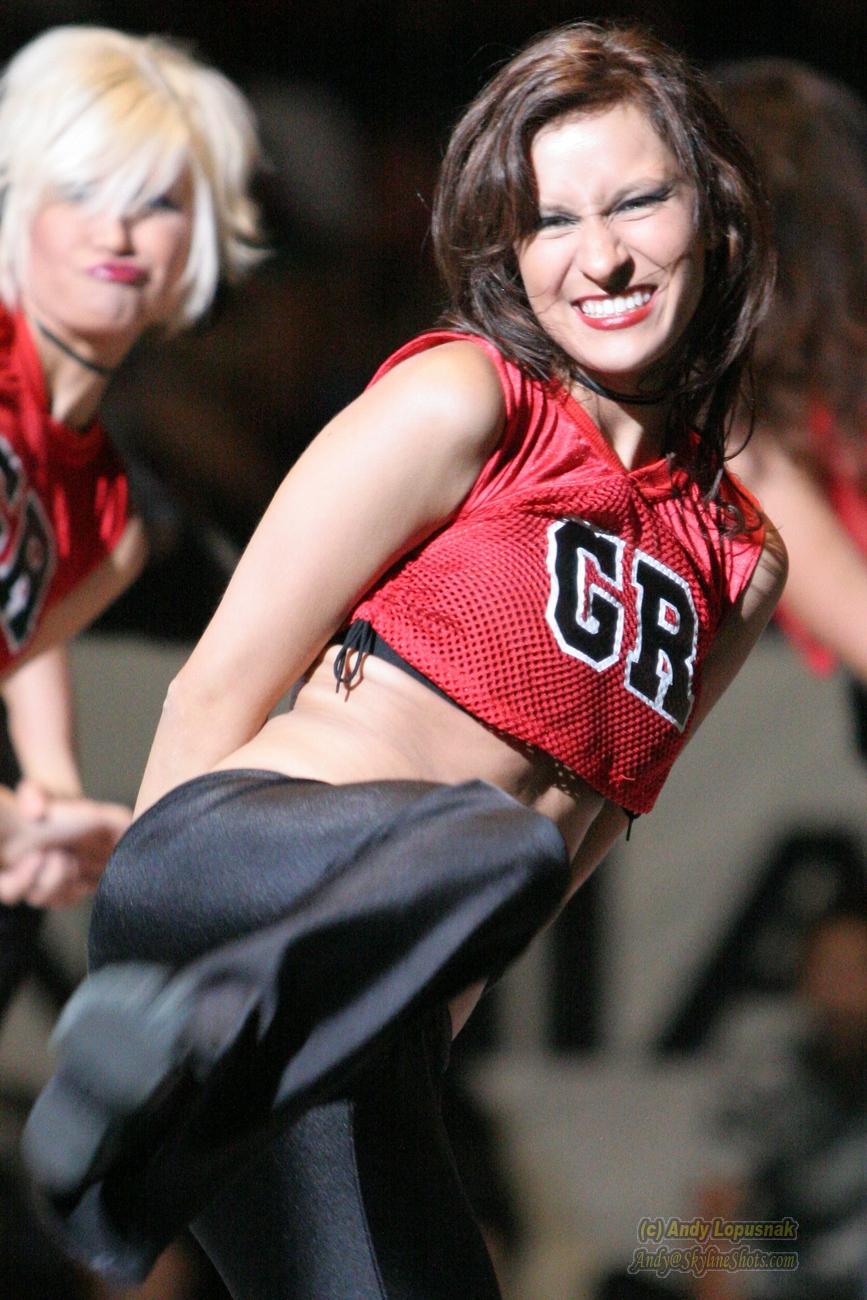 Grand Rapids Rampage cheerleader