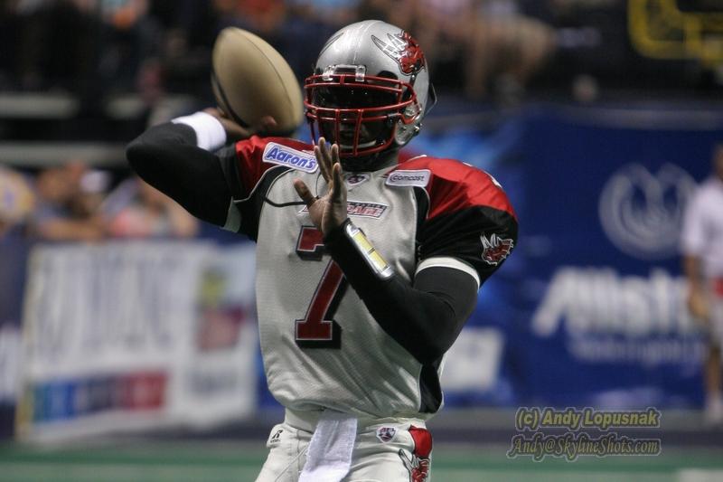 Grand Rapids Rampage QB Adrian McPherson