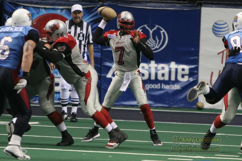 Grand Rapids Rampage QB Adrian McPherson