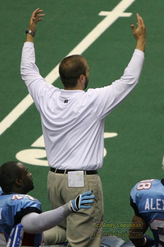 Nashville Kats head coach Pat Sperduto