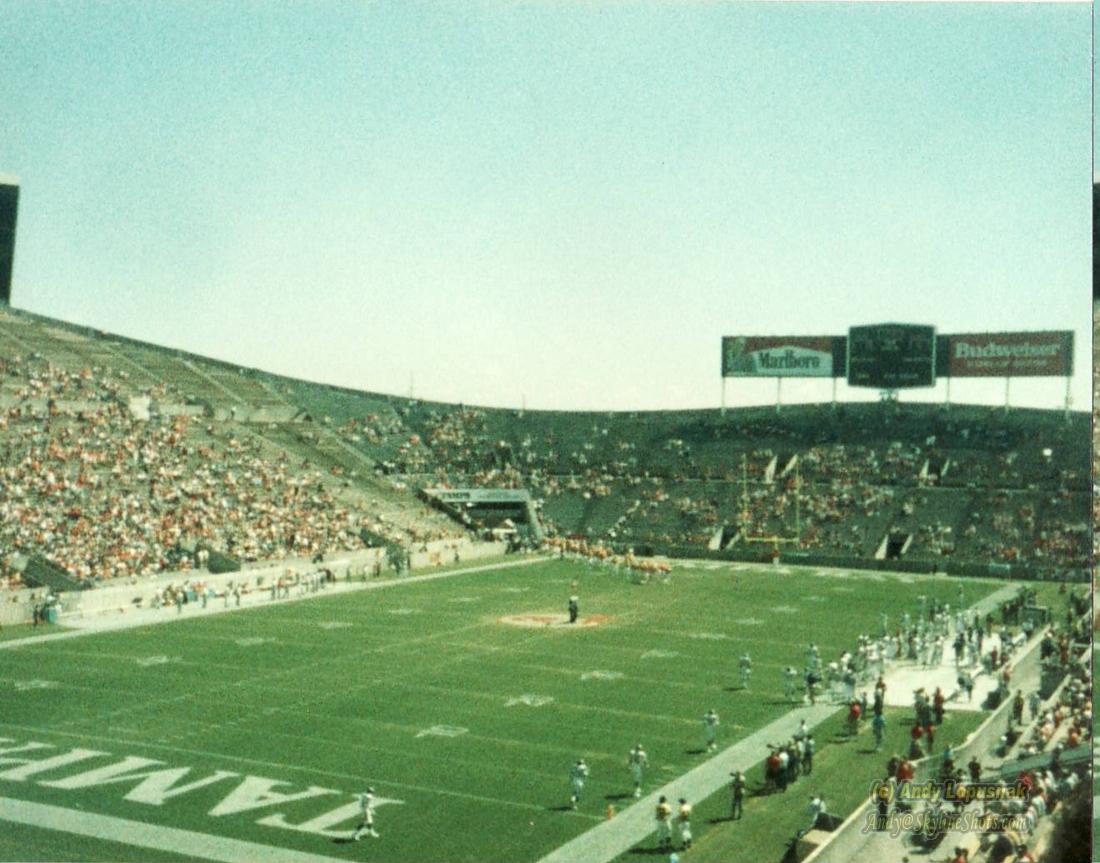 Tampa Stadium Tampa FL circa 1987 Photo Andy Lopu nak 