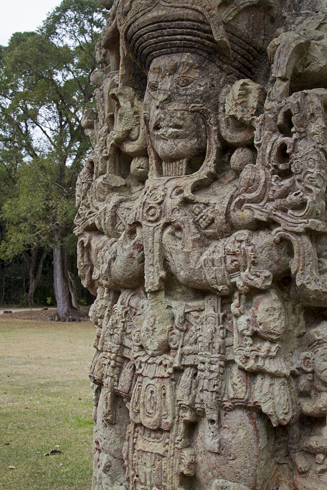 Stela B, Copán