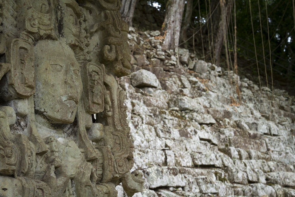 Mayan sculpture, Copán Ruins