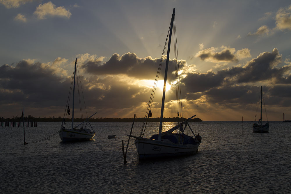 Belize sunset