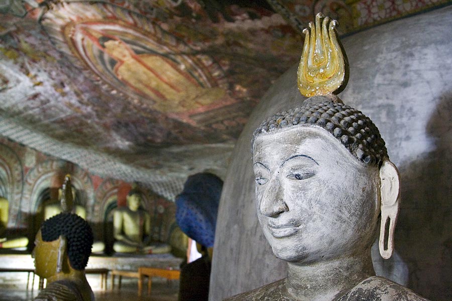 Golden Temple in Dambulla